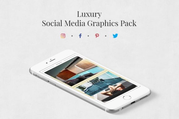 Download Luxury Social Media Graphics Pack - Social media graphics Collection