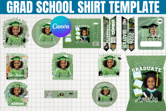 Download 2026 Graduation Design Template Bundle - Premium Resources