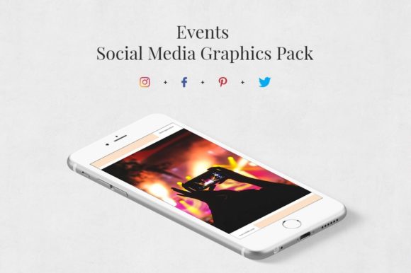 Download Events Social Media Graphics Pack - Social media graphics Collection