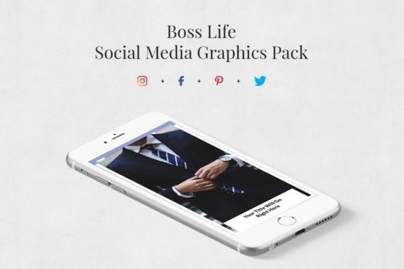 Download Boss Life Social Media Graphics Pack - Social media graphics Collection