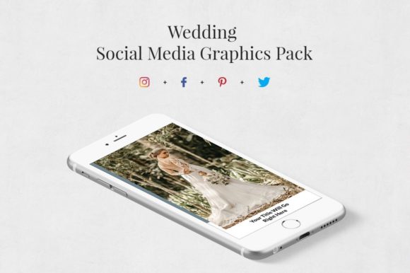 Download Wedding Social Media Graphics Pack - Social media graphics Collection